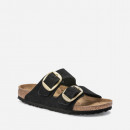 Klapki damskie Birkenstock Arizona Big Buckle LENB 1023290