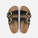 Klapki damskie Birkenstock Arizona Big Buckle LENB 1023290