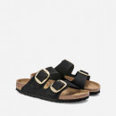 Klapki damskie Birkenstock Arizona Big Buckle LENB 1023290