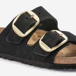 Klapki damskie Birkenstock Arizona Big Buckle LENB 1023290