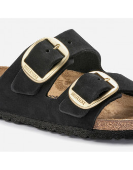 Klapki damskie Birkenstock Arizona Big Buckle LENB 1023290