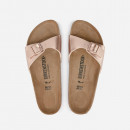 Klapki damskie Birkenstock Madrid BF Metallic Copper 1023927