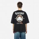 Koszulka męska Evisu GH Printed SS Sweatshirt 2ESHTM3SW327OSCT BLACK