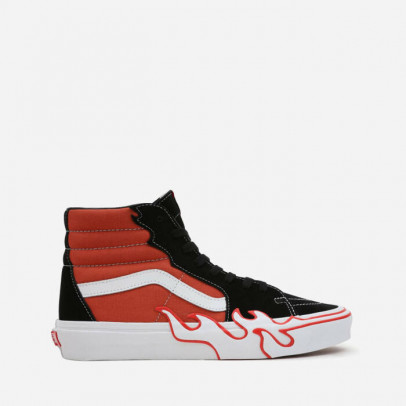 Buty męskie sneakersy Vans SK8-Hi Flame VN0005UJGWP