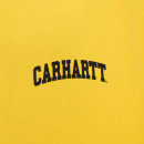 Koszulka męska Carhartt WIP S/S University Script T-Shirt I028991 BUTTERCUP/BLACK