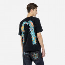 Koszulka męska Evisu Printed Evisu & Seawave Koi Daicock Tee 2ESHTM3TS590RXCT BLACK