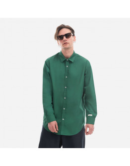 Koszula męska Drole De Monsieur La Chemise NFPM SH119 FOREST/GREEN