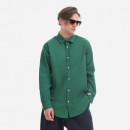 Koszula męska Drole De Monsieur La Chemise NFPM SH119 FOREST/GREEN