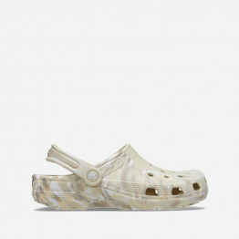 Klapki Crocs Classic Marbled Clog 206867 BONE/MULTI