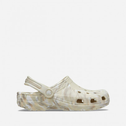 Klapki Crocs Classic Marbled Clog 206867 BONE/MULTI