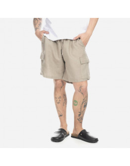 Szorty męskie Corridor Linen Drawstring Cargo Shorts DS0072-O OLIVE