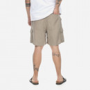 Szorty męskie Corridor Linen Drawstring Cargo Shorts DS0072-O OLIVE