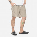 Szorty męskie Corridor Linen Drawstring Cargo Shorts DS0072-O OLIVE