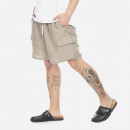 Szorty męskie Corridor Linen Drawstring Cargo Shorts DS0072-O OLIVE