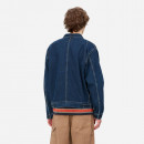 Kurtka męska Carhartt WIP Saledo Jacket I031925 BLUE STONE WASHED