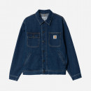 Kurtka męska Carhartt WIP Saledo Jacket I031925 BLUE STONE WASHED