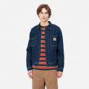 Kurtka męska Carhartt WIP Saledo Jacket I031925 BLUE STONE WASHED