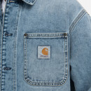 Kurtka męska Carhartt WIP Saledo Jacket I031925 BLUE LIGHT USED WASH