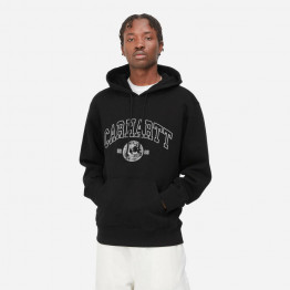 Bluza męska Carhartt WIP Hooded Coin Sweat I031798 BLACK/WHITE