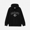 Bluza męska Carhartt WIP Hooded Coin Sweat I031798 BLACK/WHITE