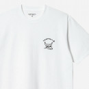 Koszulka męska Carhartt WIP S/S New Frontier T-Shirt I031699 WHITE