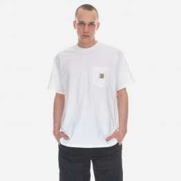 Koszulka męska Carhartt WIP S/S Tamas Pocket T-Shirt I031727 White