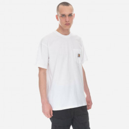 Koszulka męska Carhartt WIP S/S Tamas Pocket T-Shirt I031727 White