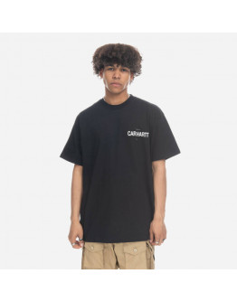 Koszulka męska Carhartt WIP S/S Fold-In T-Shirt I031781 BLACK