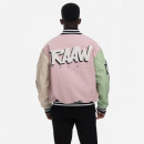 Kurtka męska Aries Varsity Jacket AR70200 PINK