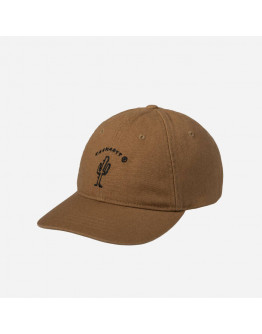 Czapka Carhartt WIP New Frontier Cap I031684 HAMILTON BROWN/BLACK