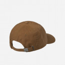 Czapka Carhartt WIP New Frontier Cap I031684 HAMILTON BROWN/BLACK