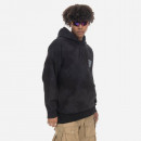 Bluza męska Carhartt WIP Hooded Chromo Sweat I031405 BLACK CHROMO/WHITE