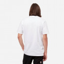 Koszulka męska Carhartt WIP S/S Script T-Shirt I031047 WHITE/BLACK