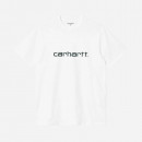 Koszulka męska Carhartt WIP S/S Script T-Shirt I031047 WHITE/BLACK