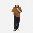 Koszulka męska Carhartt WIP S/S Link Script T-Shirt I031373 HAMILTON BROWN/BLACK