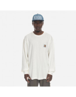 Koszulka męska Carhartt WIP Longsleeve Nelson T-Shirt I029948 WAX