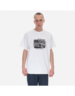 Koszulka męska Carhartt WIP S/S Seduction T-Shirt I031784 WHITE