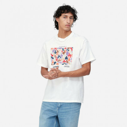 Koszulka męska Carhartt WIP S/S Unity T-Shirt I031713 WHITE