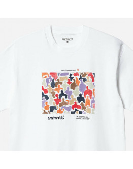 Koszulka męska Carhartt WIP S/S Unity T-Shirt I031713 WHITE