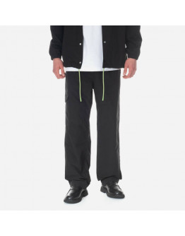 Spodnie męskie Wood Wood Halsey Crispy Tech Trousers 12245009-1283 BLACK