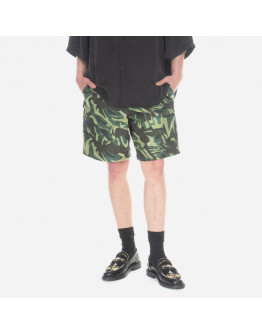 Szorty męskie Wood Wood Kurt Fil Coupe Shorts 12315205-7184 DARK GREEN