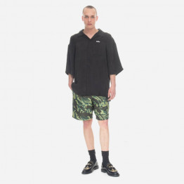 Szorty męskie Wood Wood Kurt Fil Coupe Shorts 12315205-7184 DARK GREEN