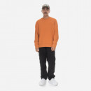 Bluza męska Wood Wood Hugh Embossed Sweatshirt 12315602-2474 ABRICOT ORANGE