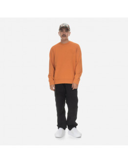 Bluza męska Wood Wood Hugh Embossed Sweatshirt 12315602-2474 ABRICOT ORANGE