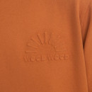 Bluza męska Wood Wood Hugh Embossed Sweatshirt 12315602-2474 ABRICOT ORANGE