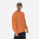 Bluza męska Wood Wood Hugh Embossed Sweatshirt 12315602-2474 ABRICOT ORANGE