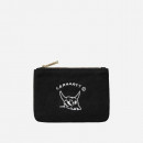 Portfel Carhartt WIP New Frontier Zip Wallet I031682 BLACK/WAX