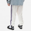 Spodnie męskie Needles Zipped Track Pant MR289 ICE WHITE