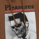 Bluza męska PLEASURES Dead Hoodie P23SP073-CARAMEL