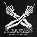 Koszulka męska PLEASURES Don't Care T-shirt P23SP051-BLACK